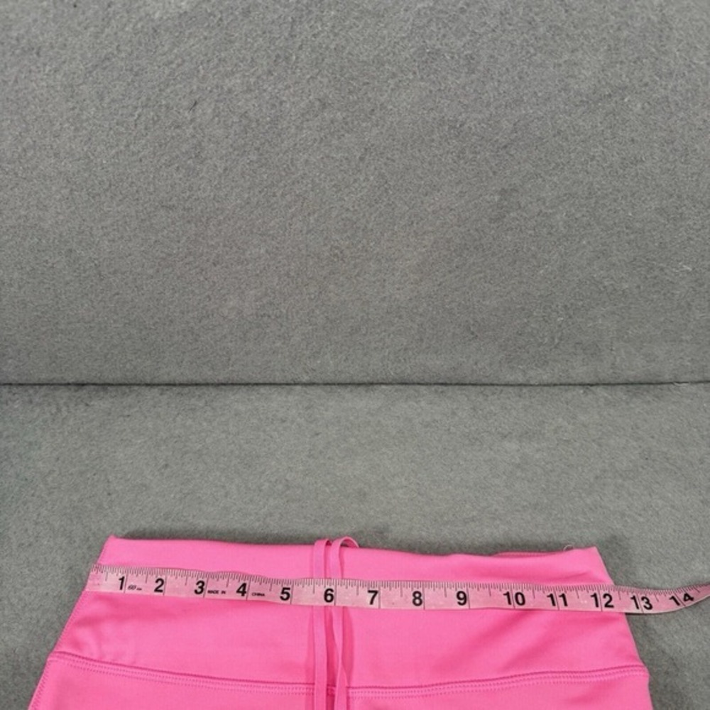 Nike Fast Running Shorts Womens Size XS Pink Glow‎ Dri-Fit Mid Thigh Barbiecore - Picture 8 of 12